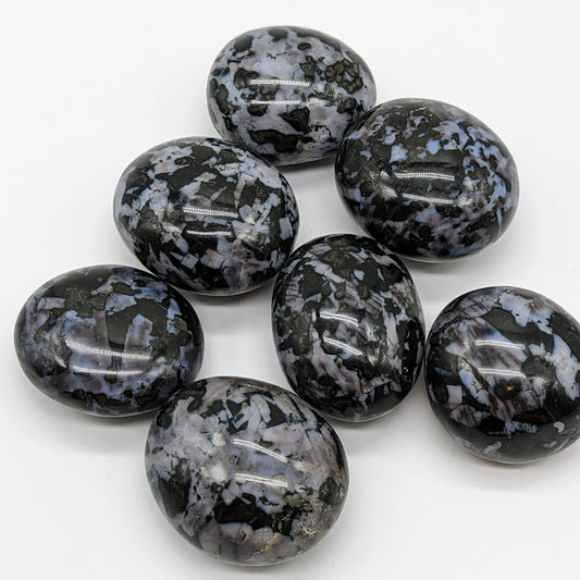 Indigo Gabbro (Mystic Merlinite) Palm