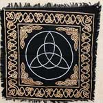 Triquetra Pentagram Altar Cloth